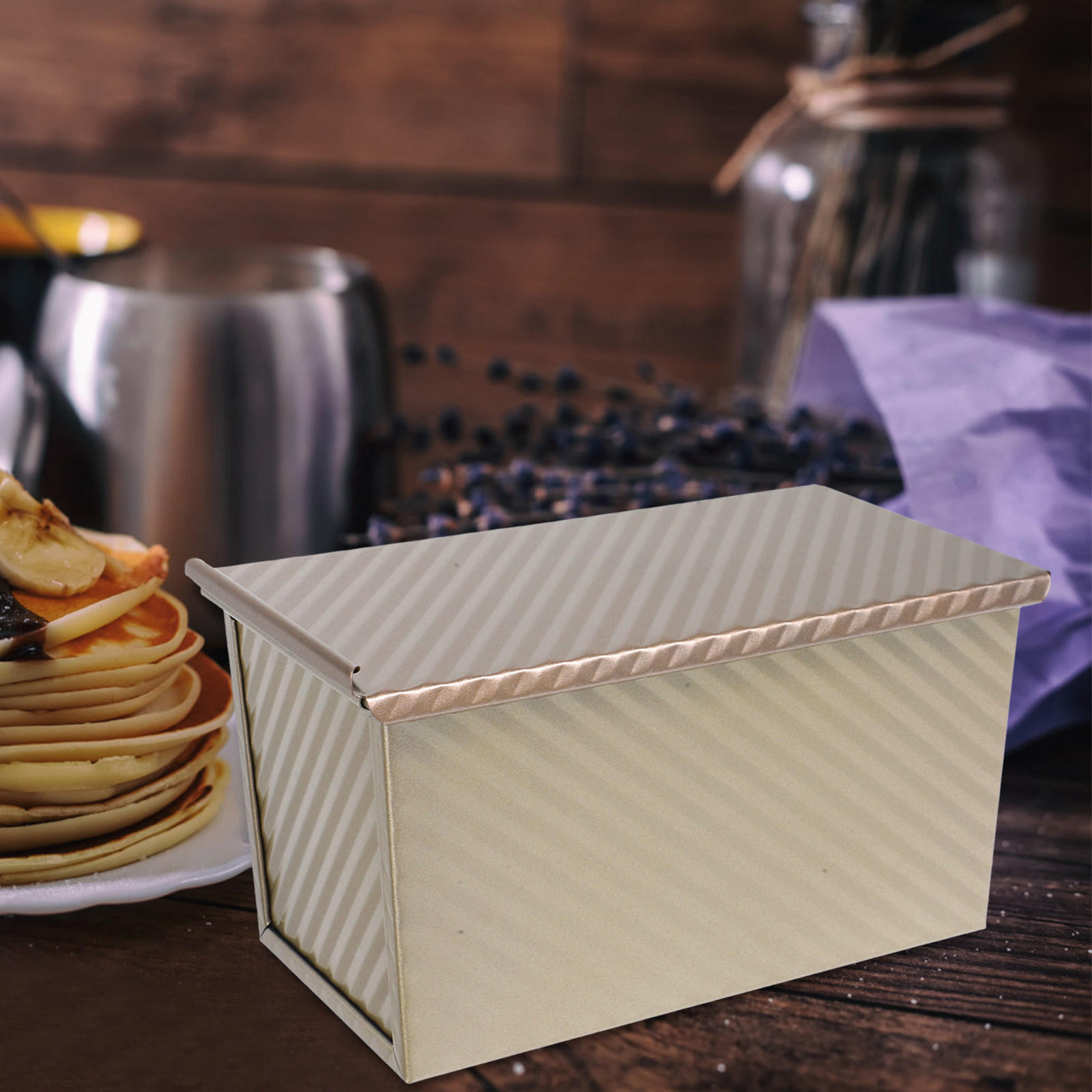 Kitchen Baking Pan - Металлическая форма для выпечки тостов, прямоугольная
