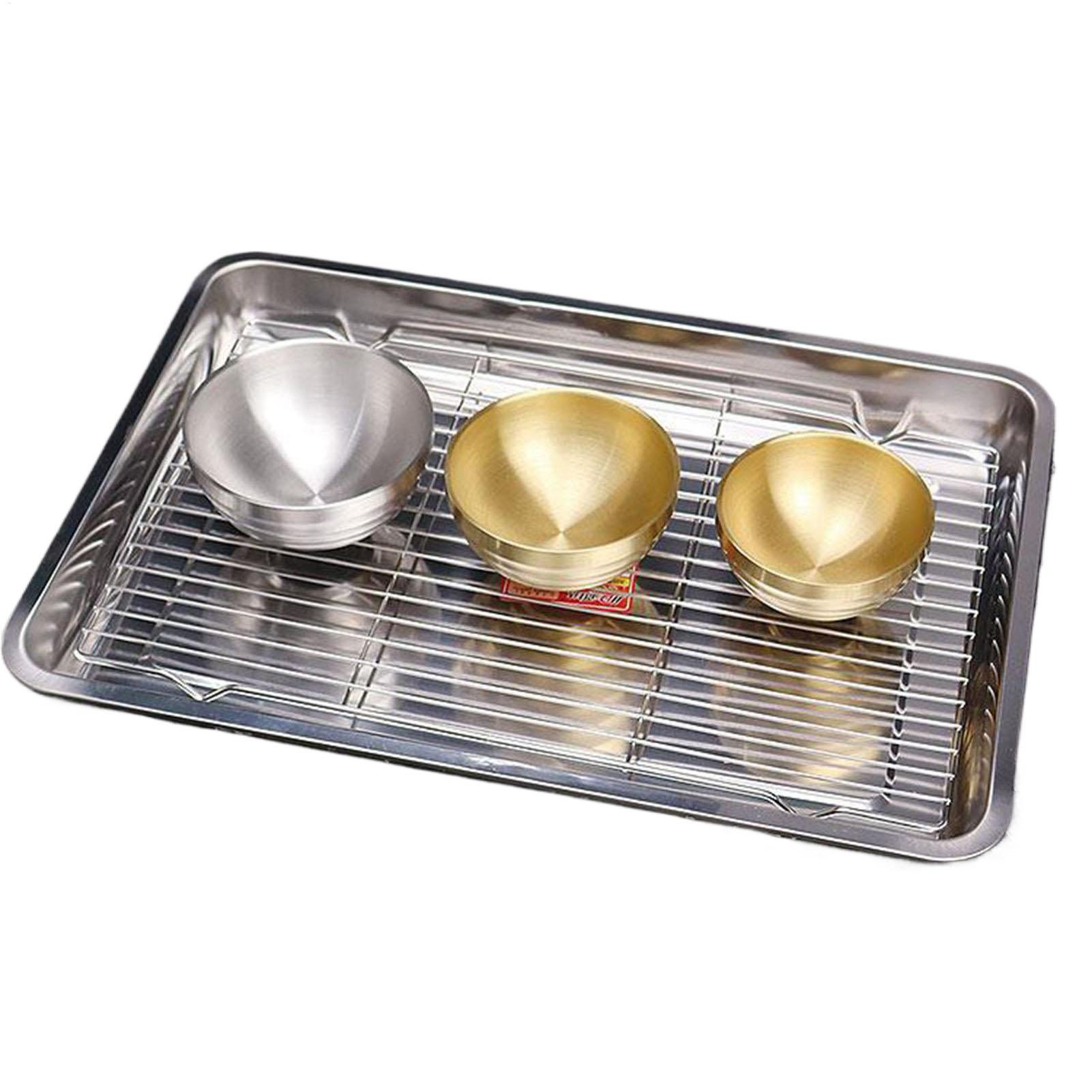 Kitchen Baking Tray Rack - Сковорода из нержавеющей стали с антипригарным