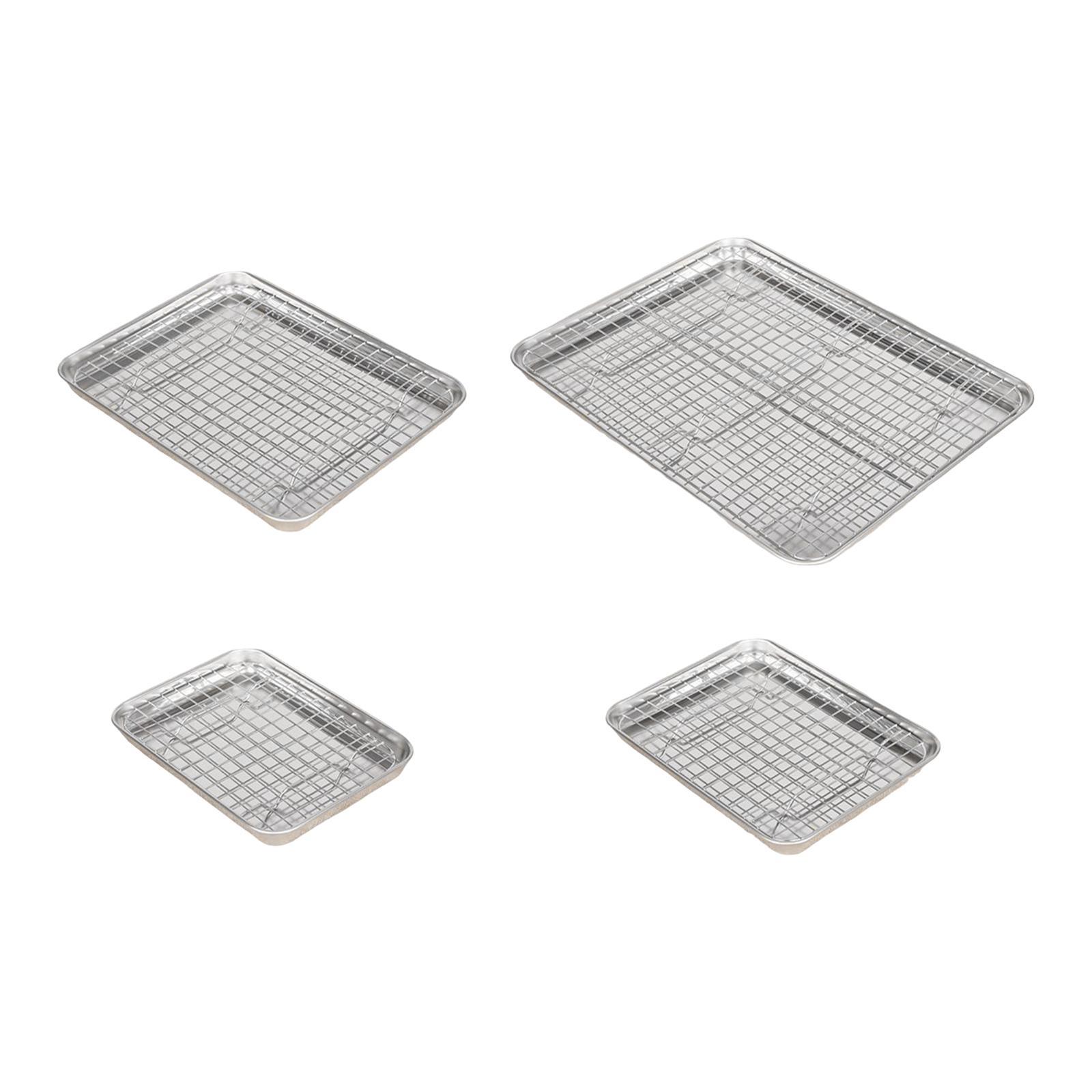 Kitchen Baking Tray Rack - Набор для выпечки из нержавеющей стали: