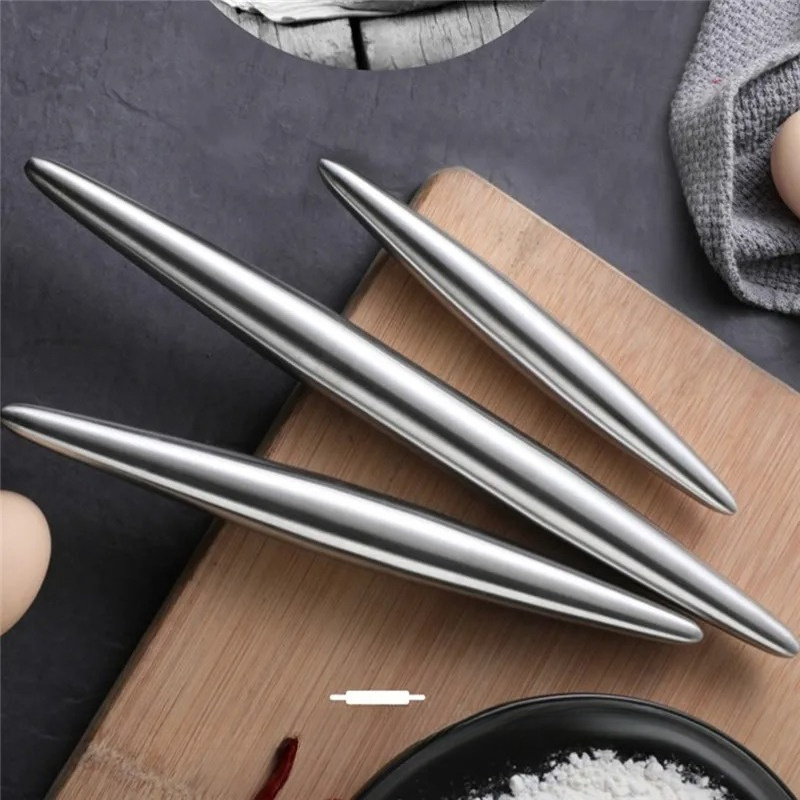 Kitchen Baking Ware - 1 шт., скалка из нержавеющей стали,