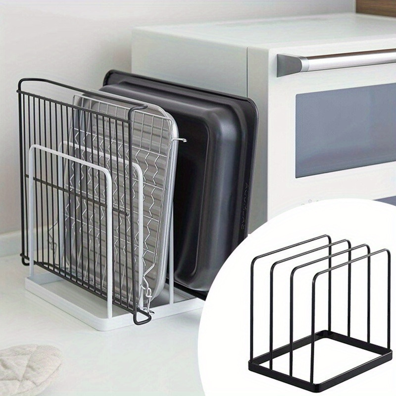 Kitchen Baking Tray Rack - Вертикальная стойка для разделочной доски, четырехслойный