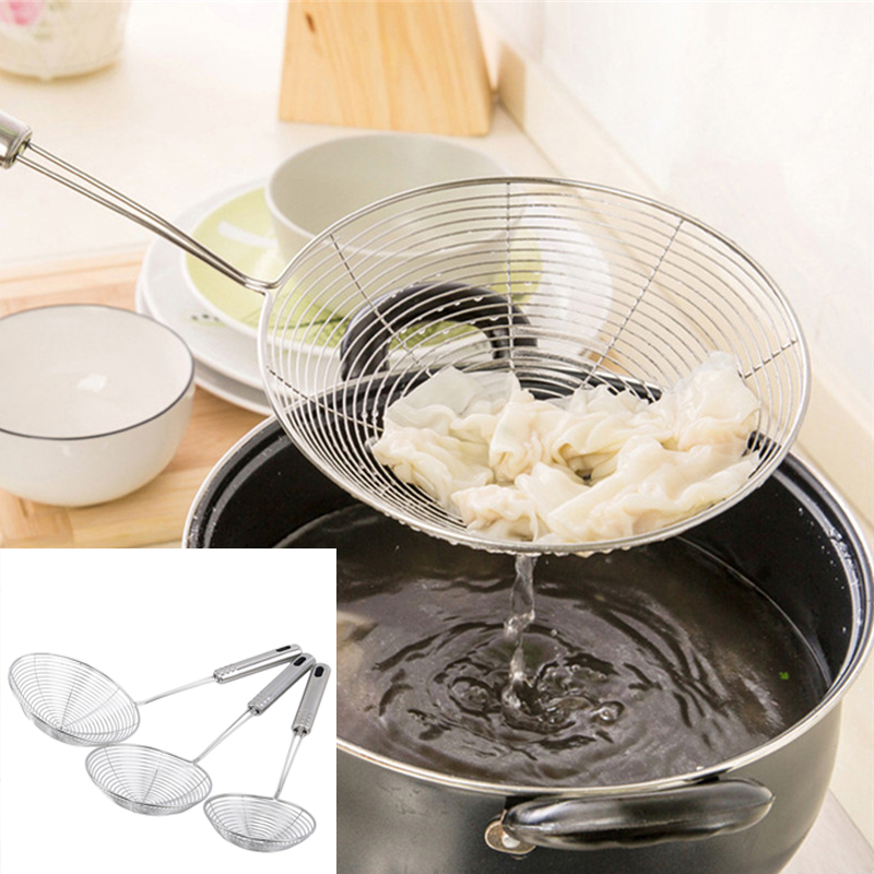 Kitchen Baking Ware - Овальный ситечко-фильтр из нержавеющей стали для