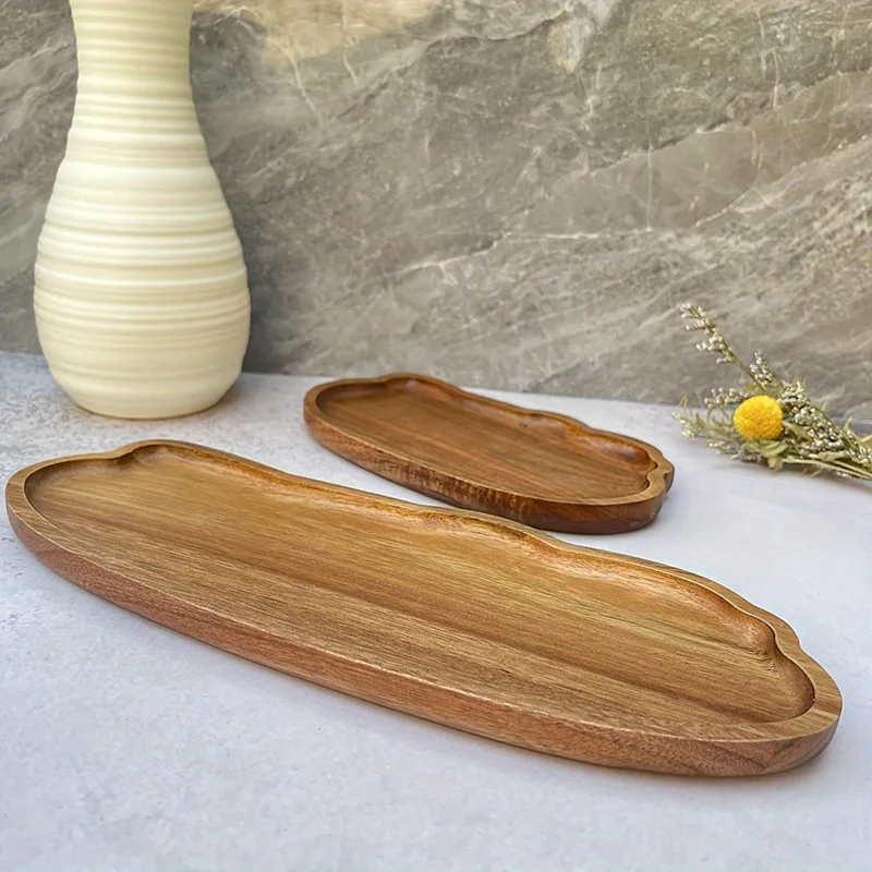Kitchen Baking Dishes - Деревянный поднос для чая и кофе