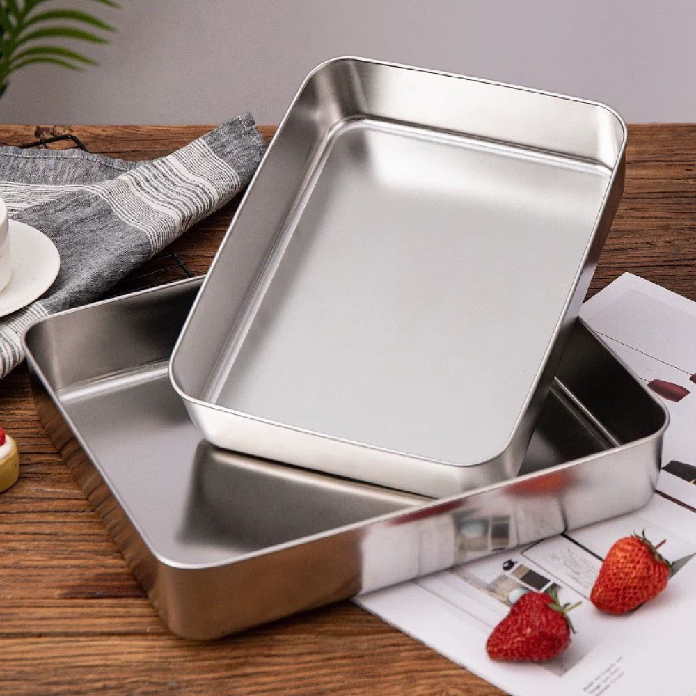 Прямоугольная форма для выпечк – обзор и цена Kitchen Baking Pan Storage