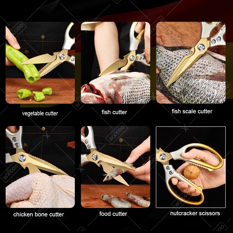 Кухонные ножницы WXCOO из нерж – обзор и цена Kitchen Baking Utensil