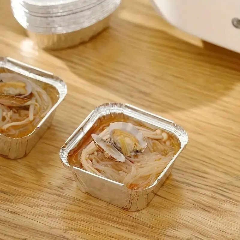 20/40 шт. квадратных одноразов – обзор и цена Kitchen Baking Pan Storage