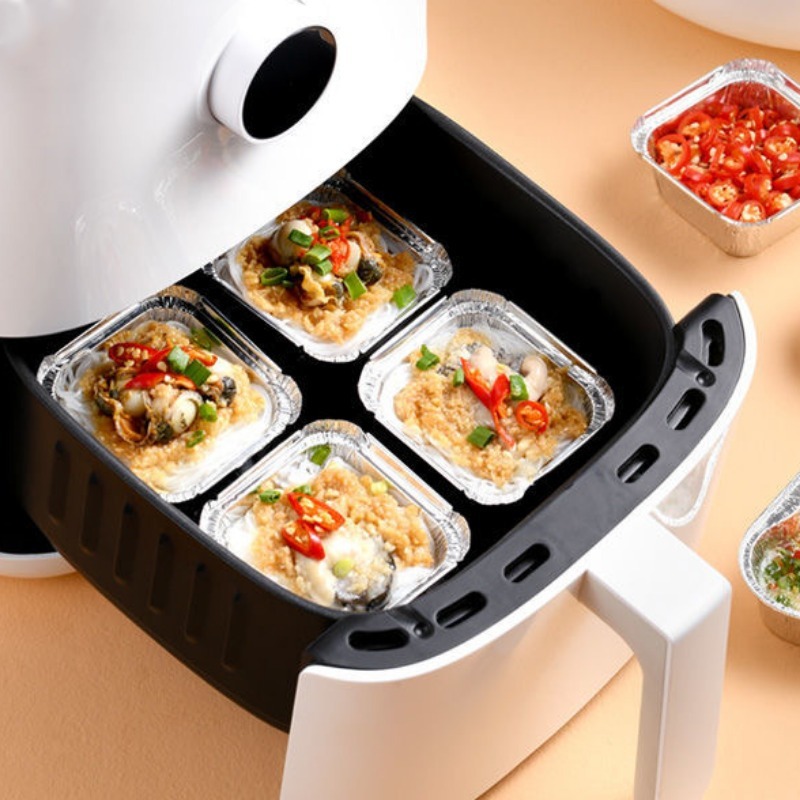20/40 шт. квадратных одноразов – обзор и цена Kitchen Baking Pan Storage