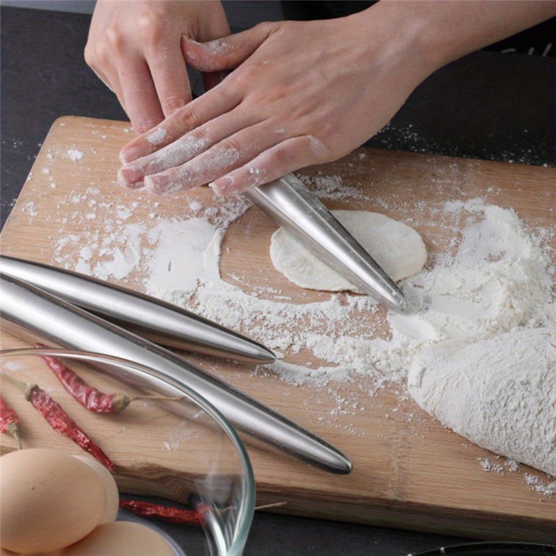 1 шт., скалка из нержавеющей с – обзор и цена Kitchen Baking Ware