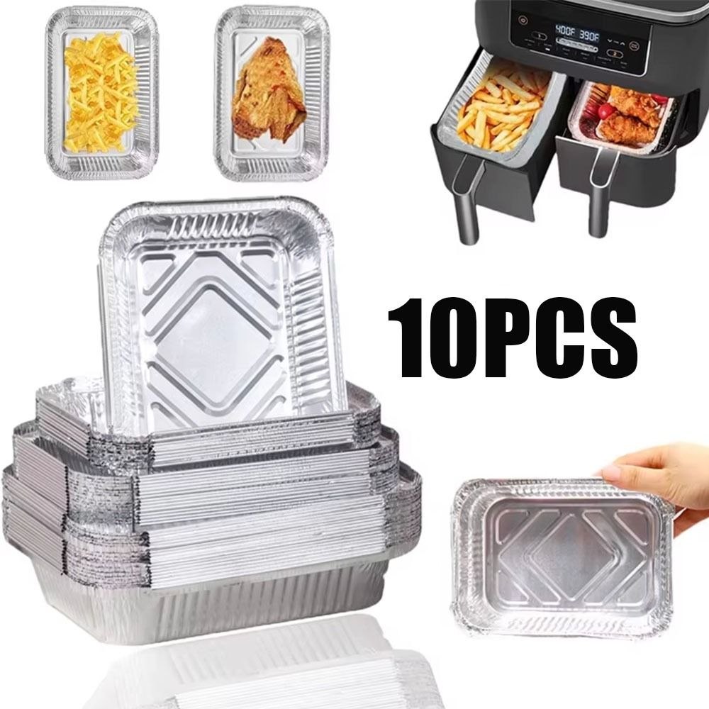 10 шт. одноразовые контейнеры  – обзор и цена Kitchen Baking Pan Storage