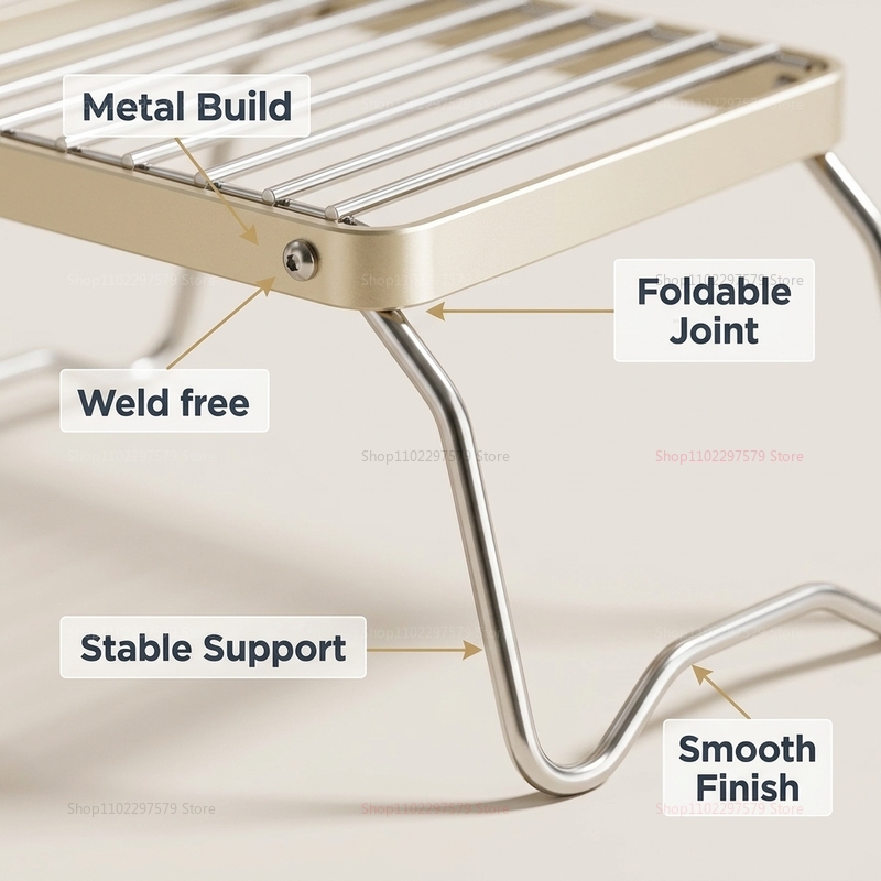 Портативная складная подставка – обзор и цена Kitchen Baking Tray Rack
