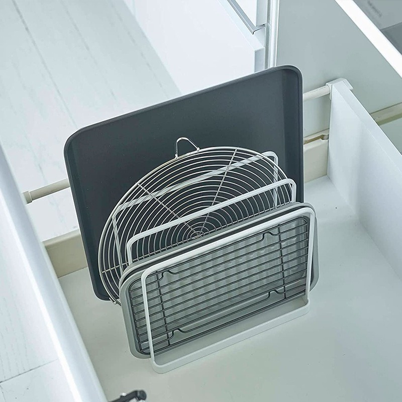 Вертикальная стойка для раздел – обзор и цена Kitchen Baking Tray Rack