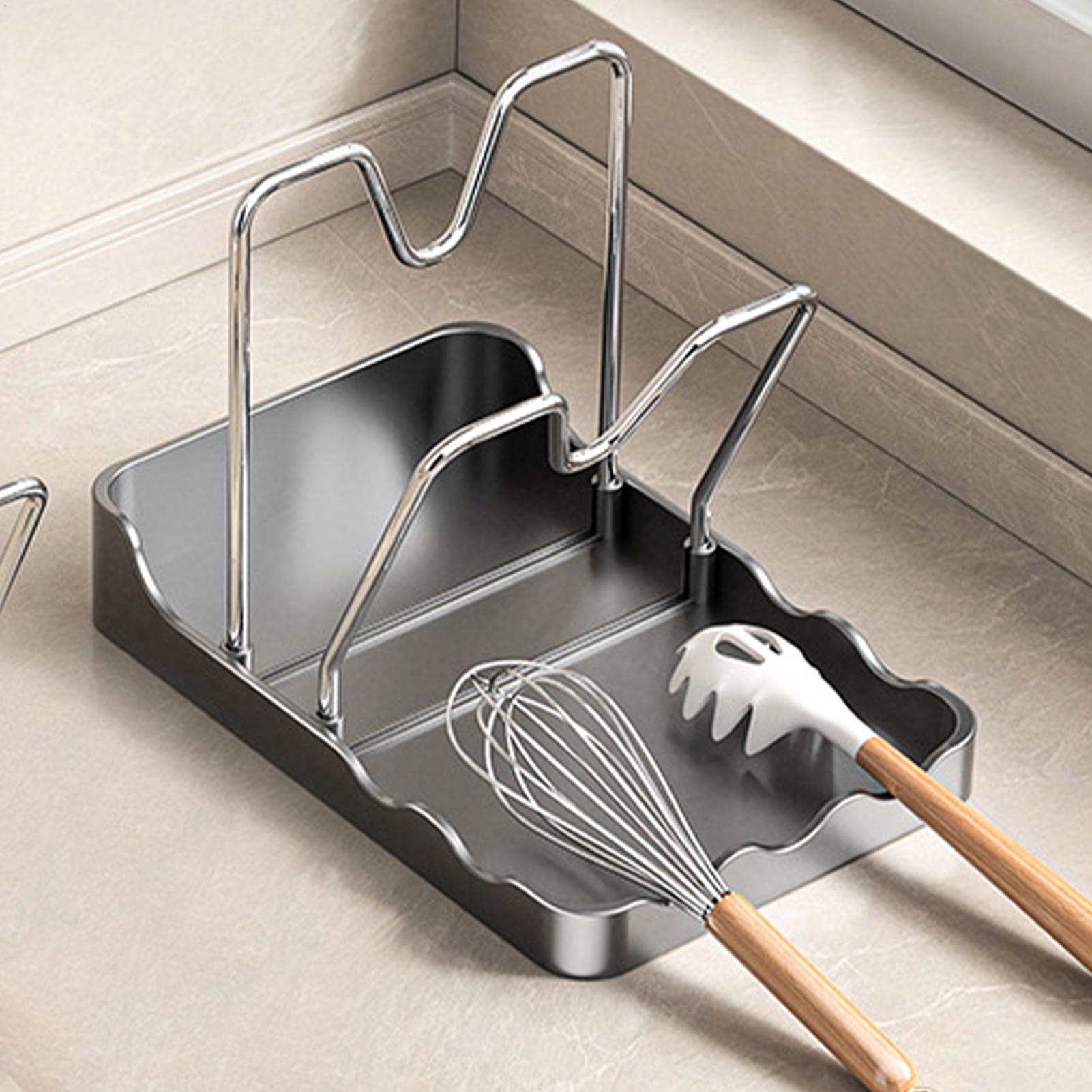Органайзер для крышек кастрюль – обзор и цена Kitchen Baking Tray Rack