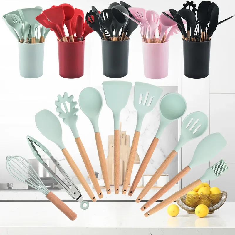 Набор из 12 предметов, силикон – обзор и цена Kitchen Baking Pan Storage