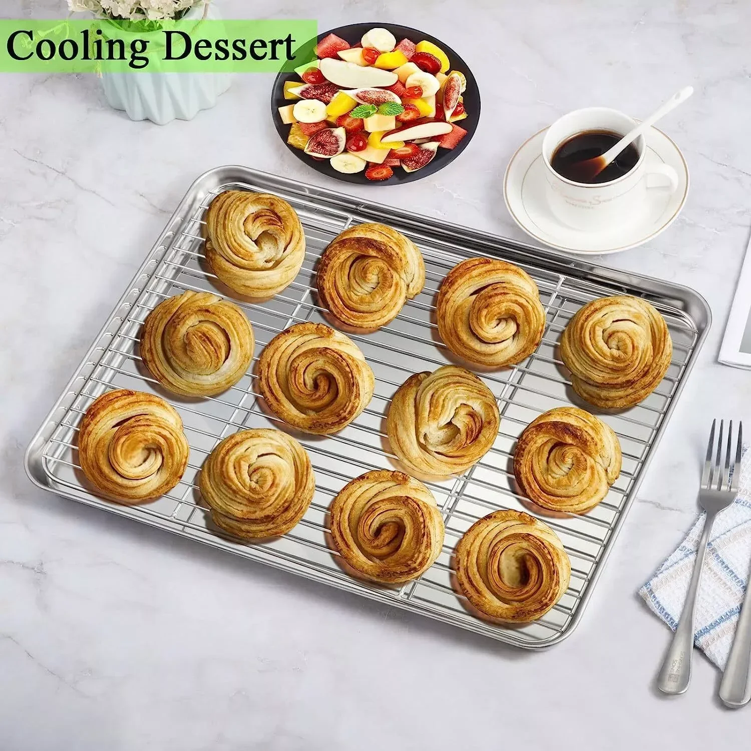 Форма для выпечки из нержавеющ – обзор и цена Kitchen Baking Tray Rack