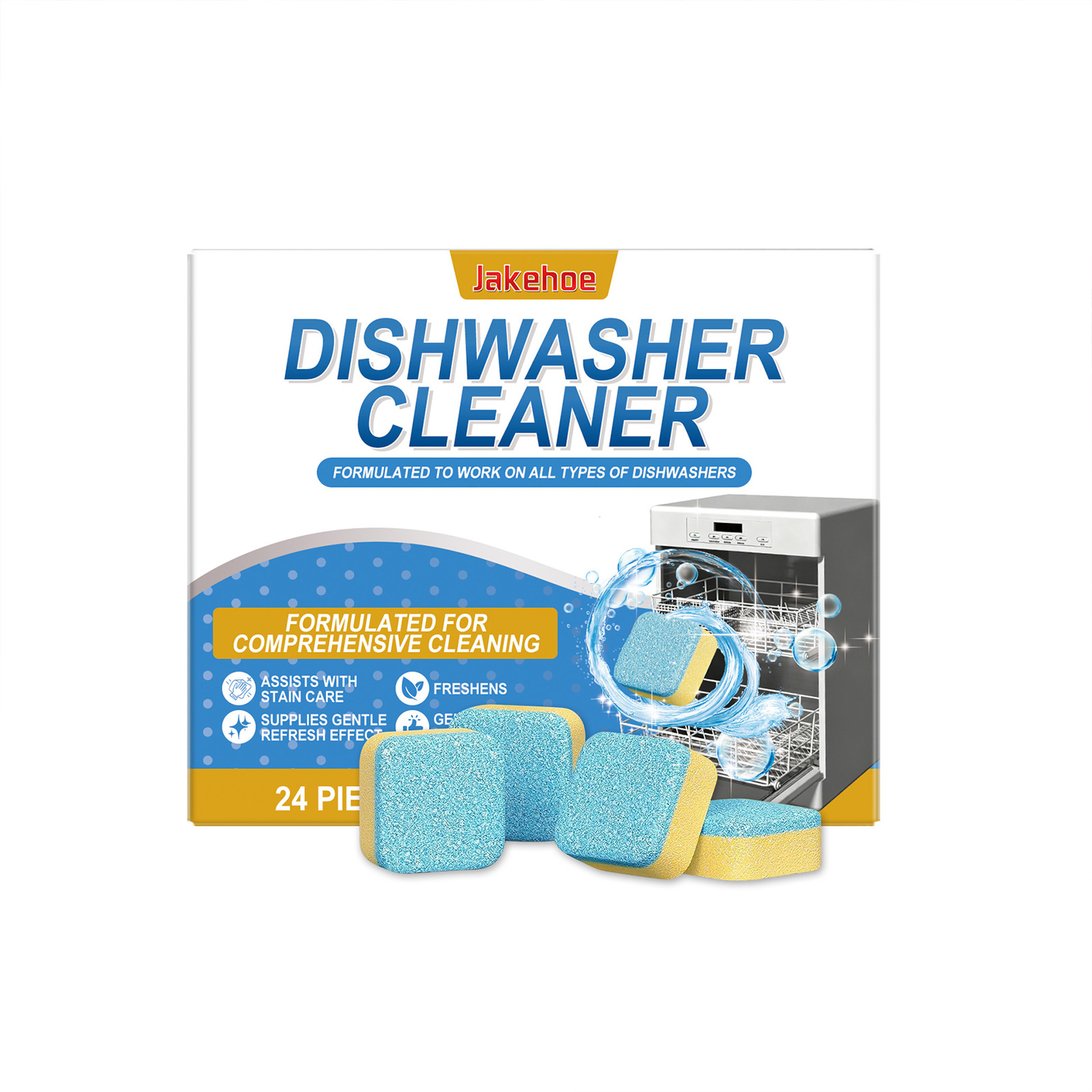 Таблетки для чистки посудомоеч – обзор и цена Kitchen Cleaner With Baking Soda
