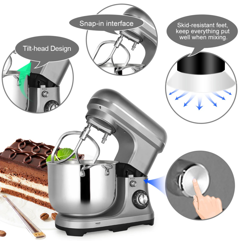 Кухонный миксер 11 л, 2000 Вт, – обзор и цена Stand Mixer Bowl
